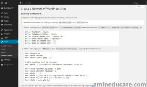 How To Install and Setup Wordpress Multisite