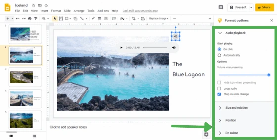 How To Add Audio To Google Slide Presentation