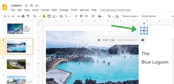 How To Add Audio To Google Slide Presentation